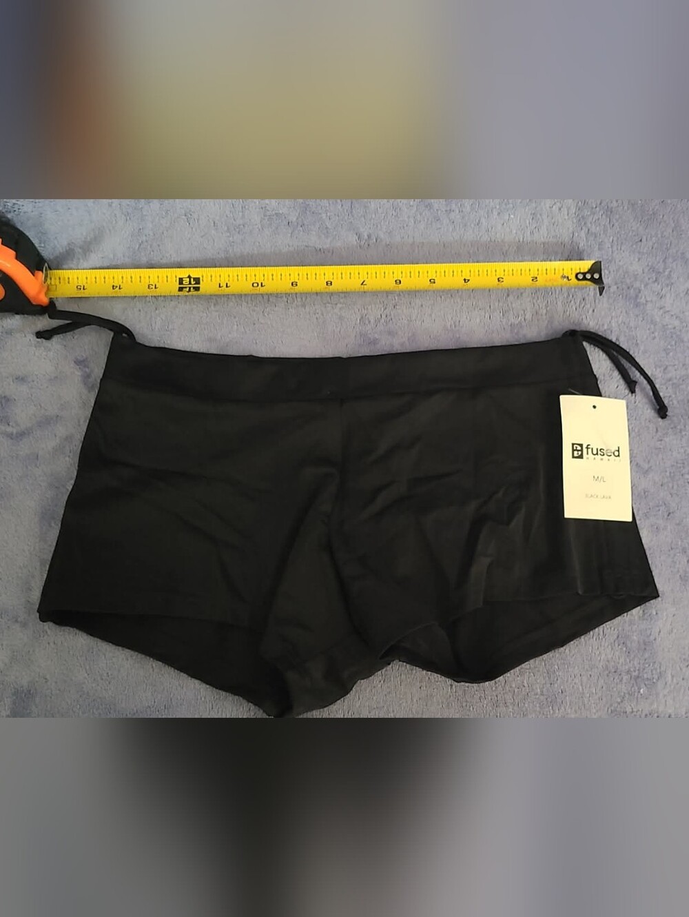 Fused Hawaii Black Swim Shorts